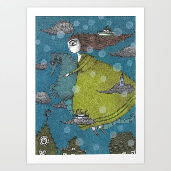 The Sea Voyage Art Print