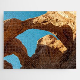 Phantom Doorways - Double Arch, Arches National Park, Utah, USA Jigsaw Puzzle