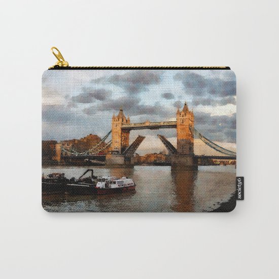 Tower Bridge Carry-All Pouch
