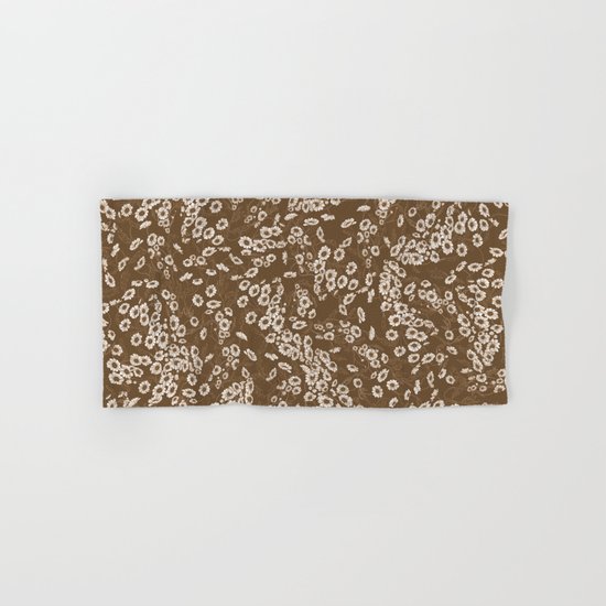 Daisy Dream Sepia Hand & Bath Towel