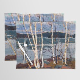 Tom Thomson - Spring in Algonquin Park - Canada, Canadian Oil Painting - Group of Seven Placemat
