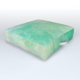 Green Outdoor Floor Cushion