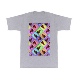 Rainbow Lorikeet Pop-Art Patchwork Mosaic! T Shirt
