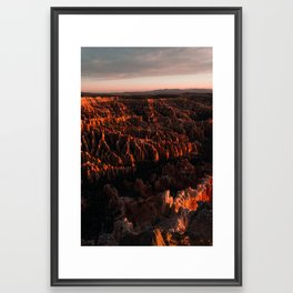 Desert Sunrise Framed Art Print