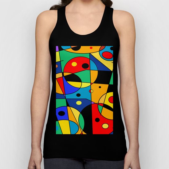 Abstract #58 Unisex Tank Top