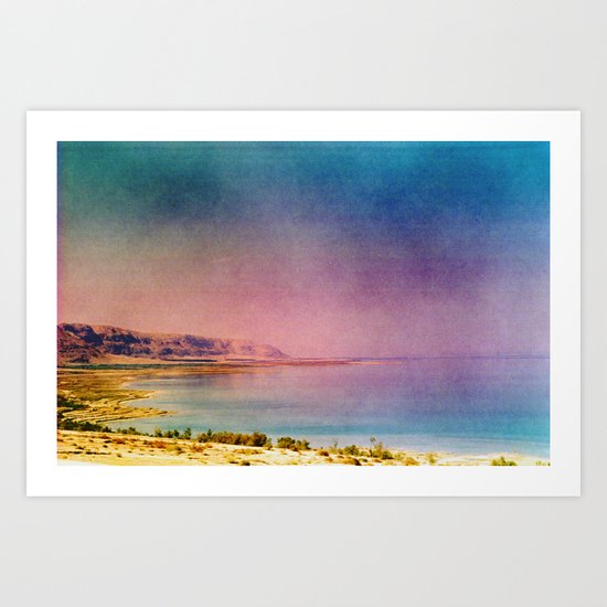 Dreamy Dead Sea IV Art Print