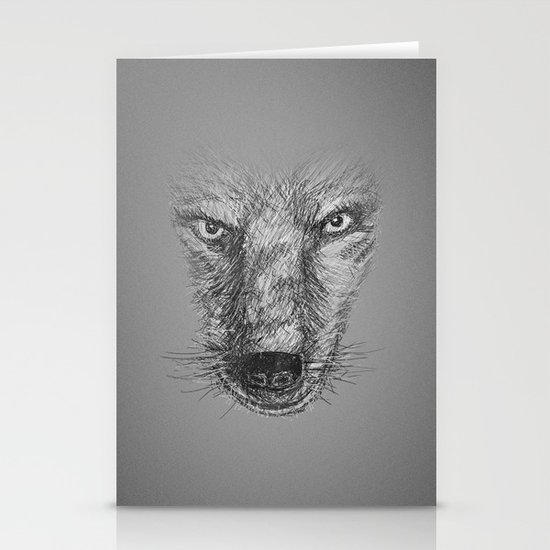The Wolf Stationery Cards