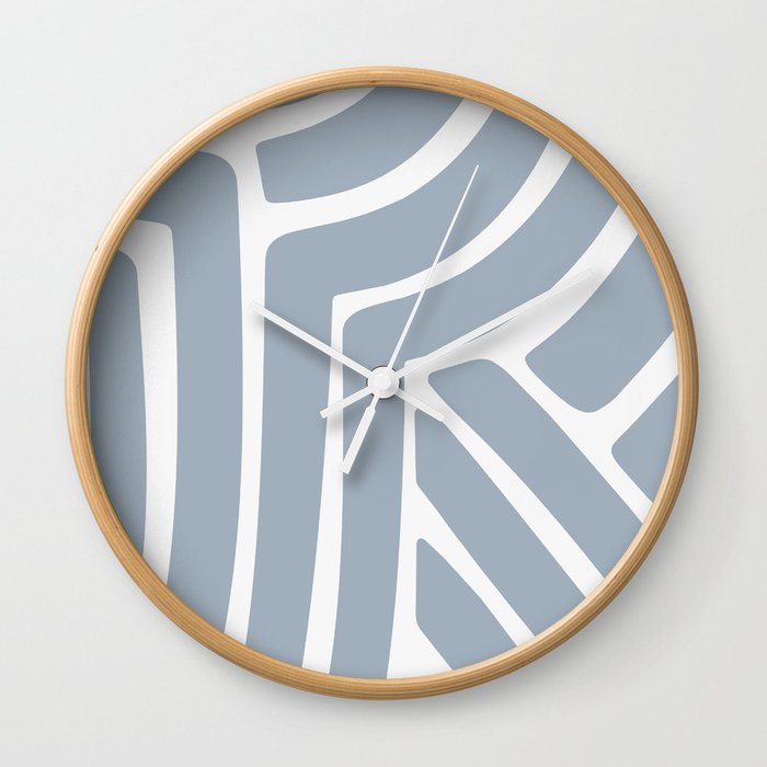 Abstract Stripes LXXI Wall Clock