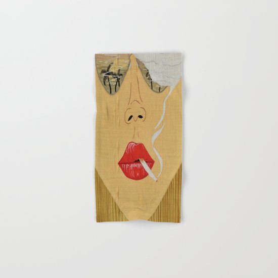 California Dreamin', Smoking Lady Series Hand & Bath Towel