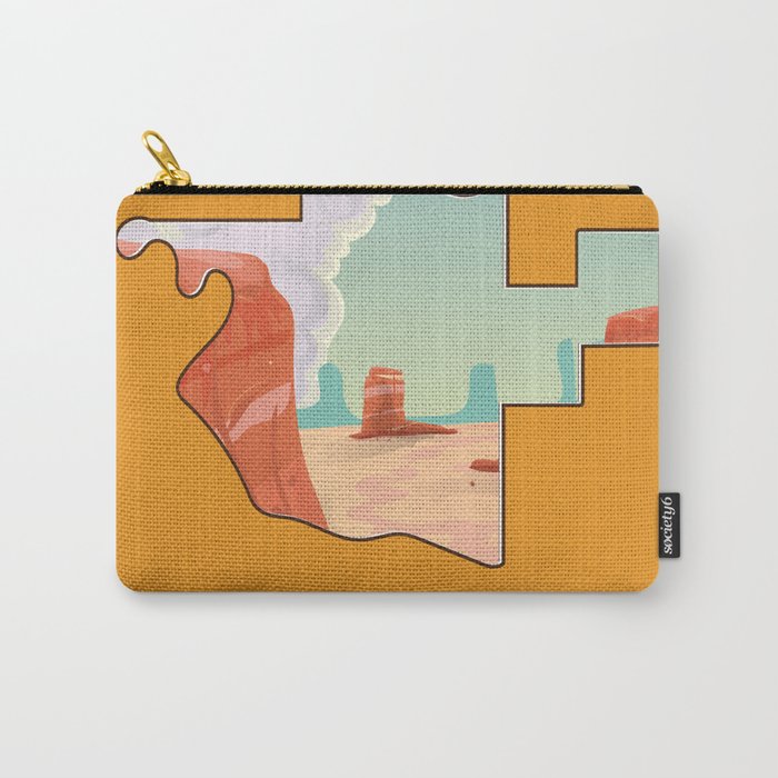 Eldorado Canyon State Park map Carry-All Pouch