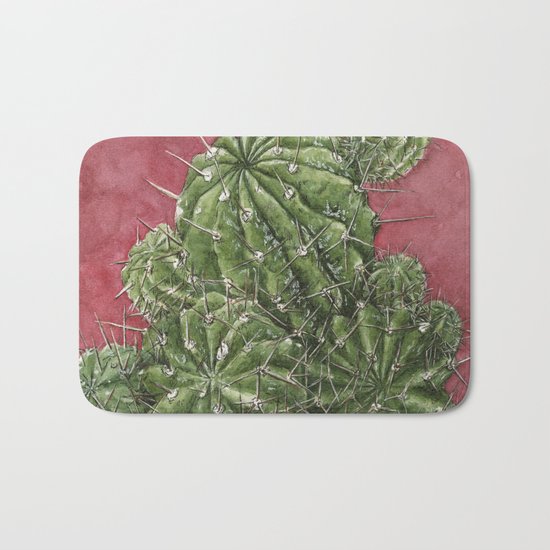 cactus Bath Mat