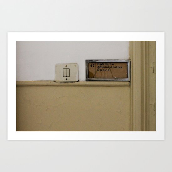LOST PLACES - 47 Art Print
