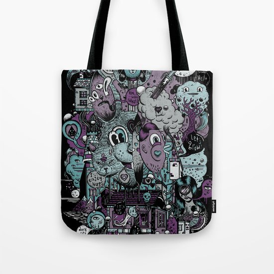 Supernature In The City Of Poison Syrup And Hope Candy Tote Bag