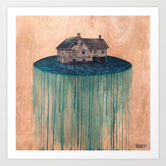 The Flood IV Art Print