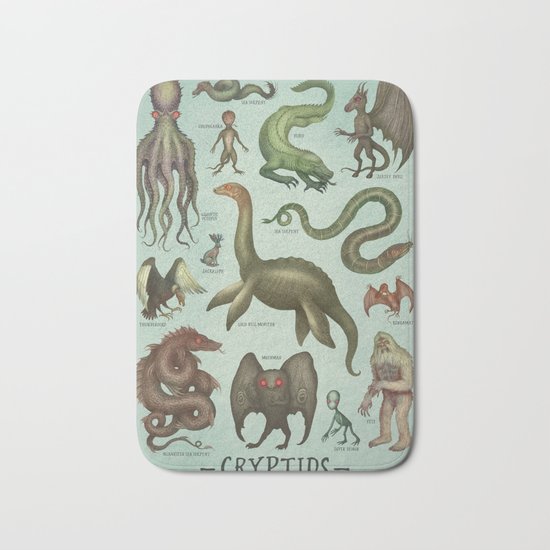 CRYPTIDS Bath Mat