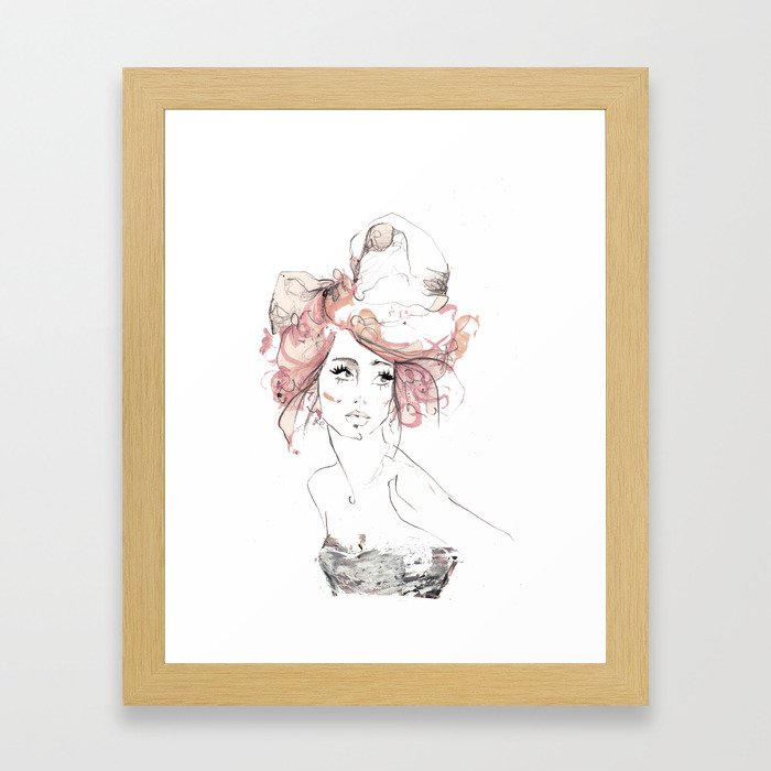 rose Framed Art Print
