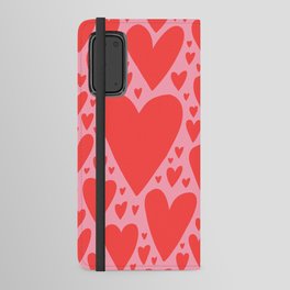 Hearts on Hearts Android Wallet Case