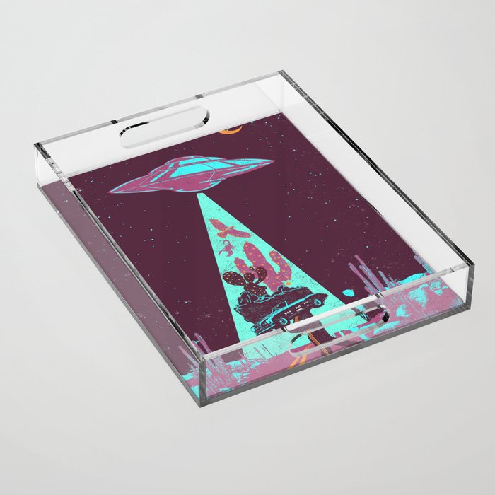 DESERT UFO Acrylic Tray