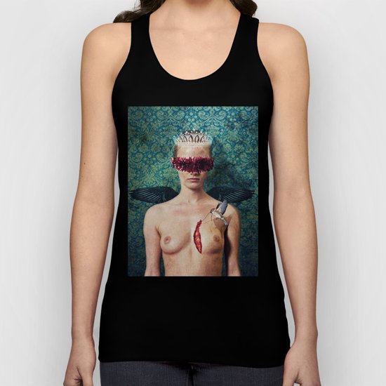 stitching wounds Unisex Tank Top