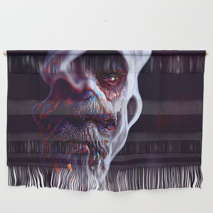 Scary ghost face #2 | AI fantasy art Wall Hanging