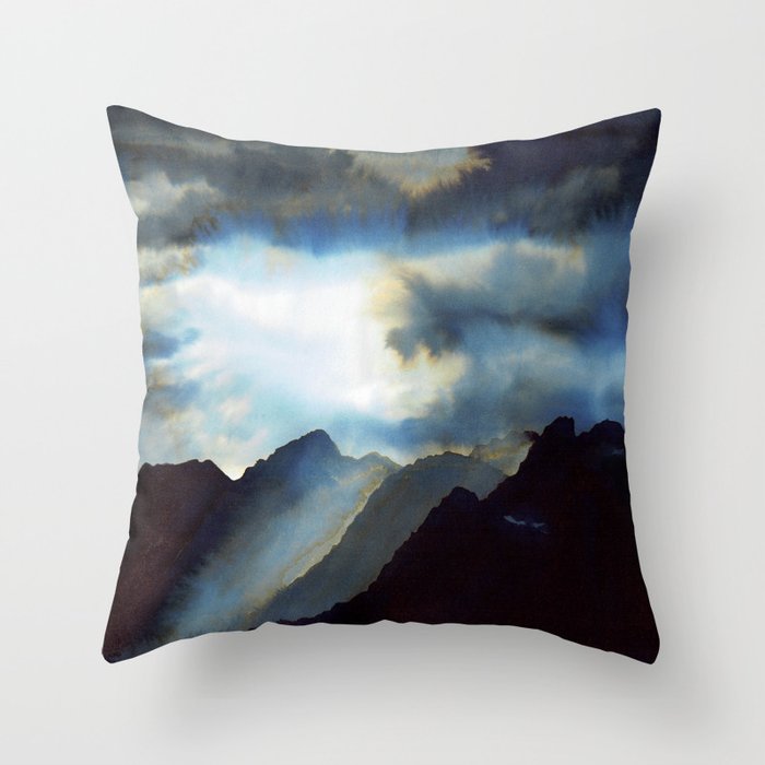 After The Storm Throw Pillow