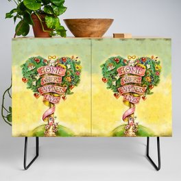 Tree of happiness! Credenza