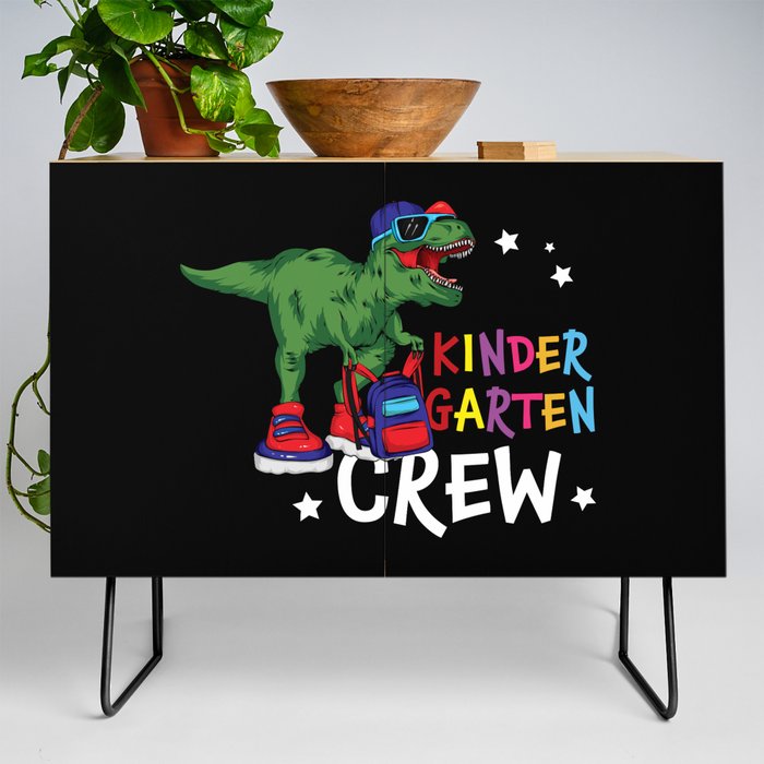 Kindergarten Crew Student Dinosaur Credenza