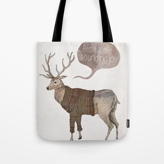 Repeat the Sounding Joy Tote Bag