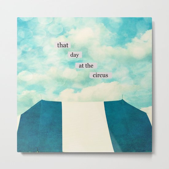 that day at the circus Metal Print