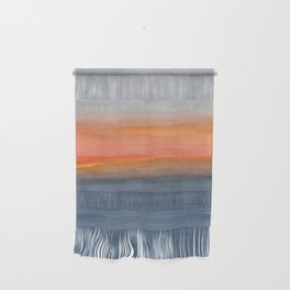 Color Field: Hawai'i Cloudy Ocean Sunset Wall Hanging