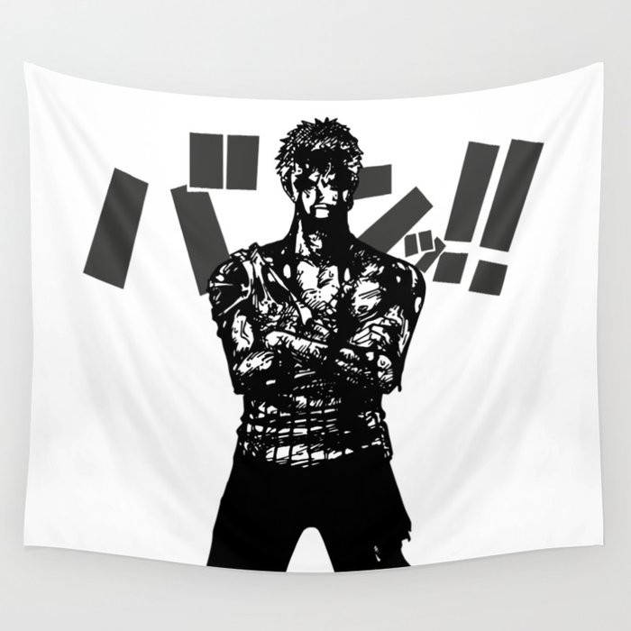 One piece wall clearance tapestry