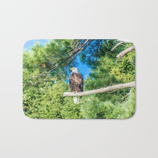 Bird of Prey Bath Mat