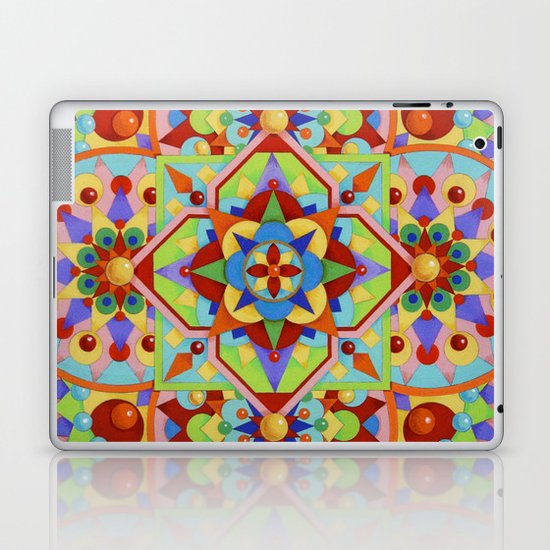 Chartres Mandala Laptop & iPad Skin
