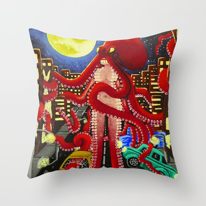 The Search for Water... Throw Pillow