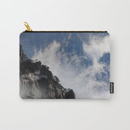 China Photography - Ginormous Mountains Reaching Over The Clouds Carry-All Pouch
