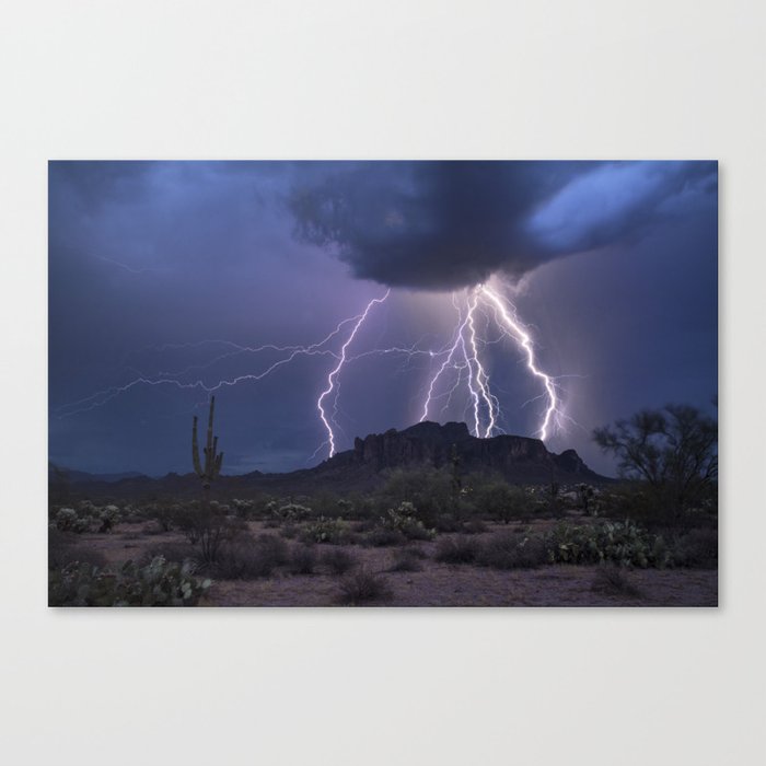 The Magic of the Monsoon Canvas Print