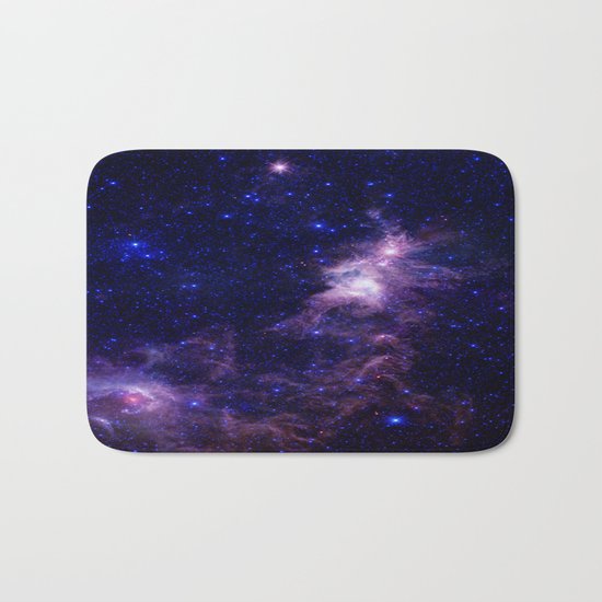 gAlAXY Purple Blue Bath Mat