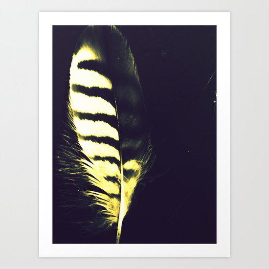 Shake Your Tail Feather Art Print