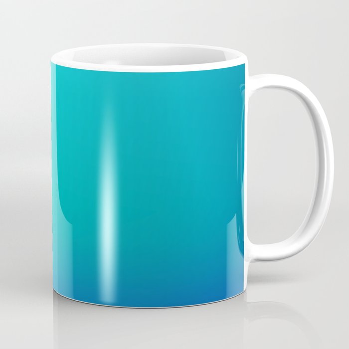 3 Blue Gradient Background 220715 Minimalist Art Valourine Digital Design Coffee Mug