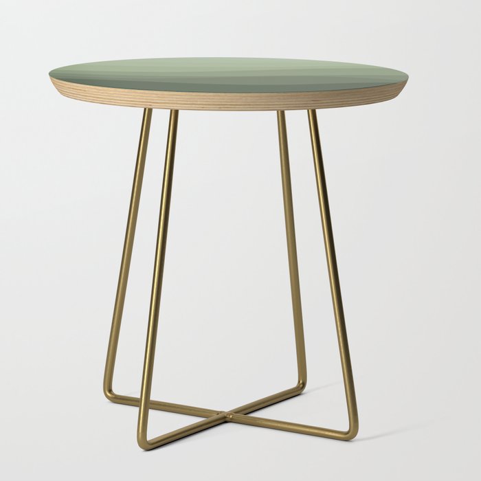 Deep green forest sea Side Table