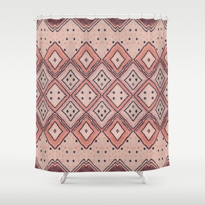 Bohemian Bazaar: A Tapestry of Oriental Heritage and Moroccan Tradition Shower Curtain