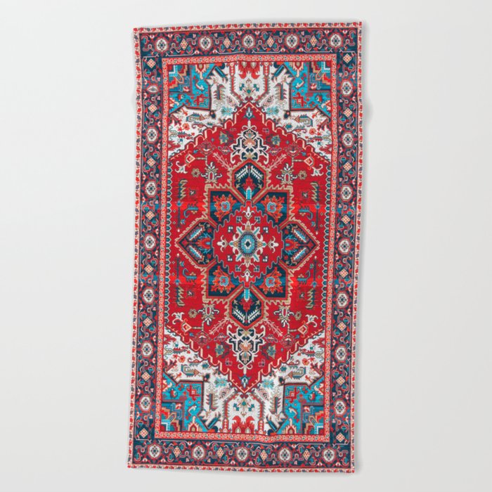 Mystic Nomad: Bohemian Moroccan Tapestry Beach Towel
