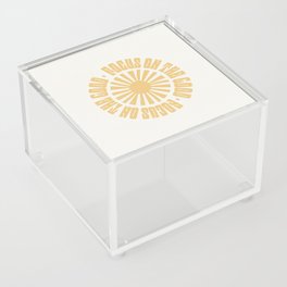 Focus on the good Acrylic Box