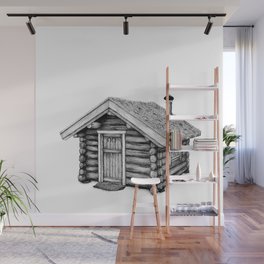 Log Cabin Wall Murals For Any Decor Style Society6
