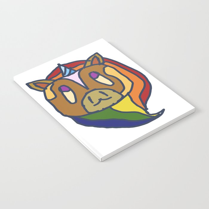Rainbow Unicorn Notebook