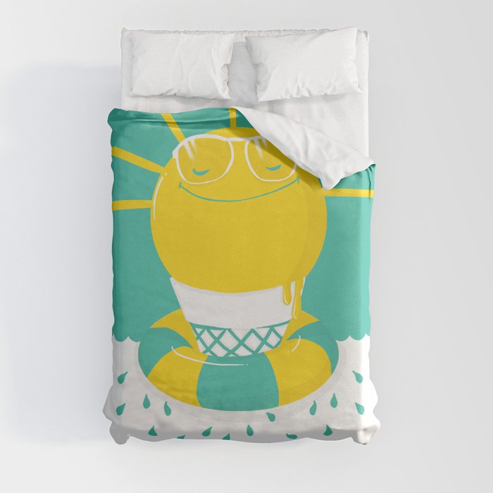 It's All About Summer Duvet Cover