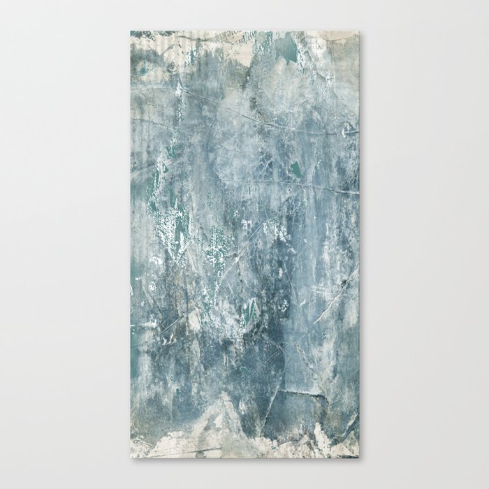 Abstract  Ice Wall Canvas Print