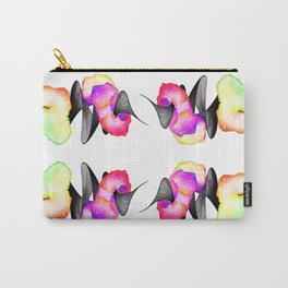 Spiral Blast - Abstract Spiral Painting Carry-All Pouch