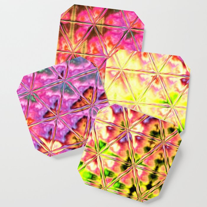 Triangle Glass Tiles 282 Coaster