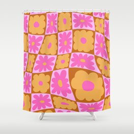 Floral nine Shower Curtain